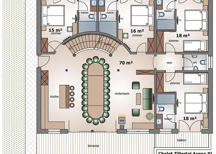 Zillertal Arena Xl בית נופש